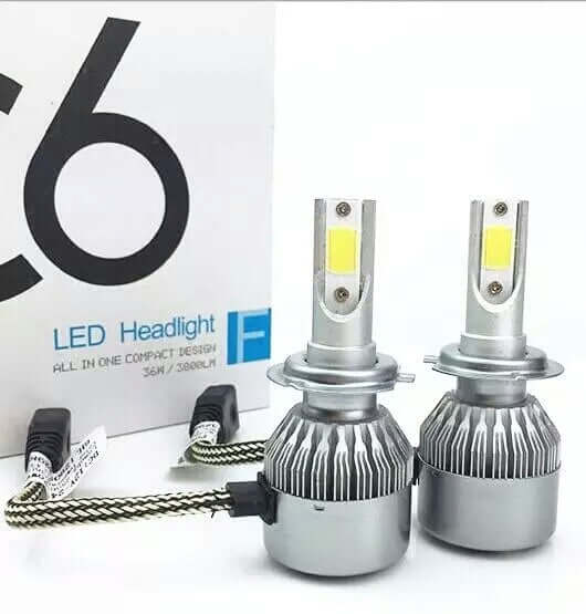 Set Becuri LED H7 48W