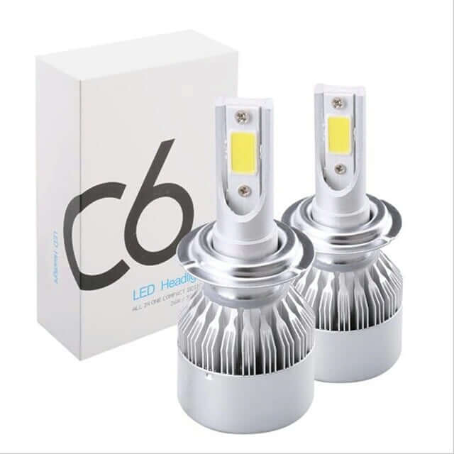 Set Becuri LED H7 48W