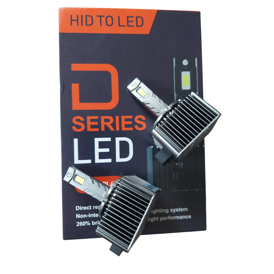 Kitde conversie HID/xenon la LED, D3SDD, 9-32V, 120W, 6500K 20.000LM, 30.000h functionare, Plug&Play