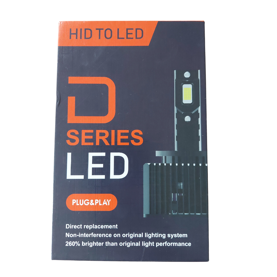 Kitde conversie HID/xenon la LED, D3SDD, 9-32V, 120W, 6500K 20.000LM, 30.000h functionare, Plug&Play