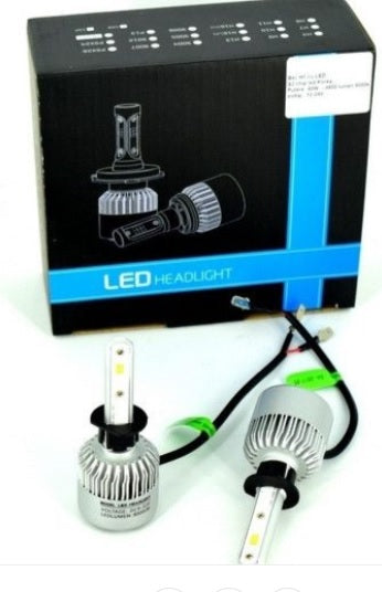 Set 2 LED-uri Auto H3 6500K 72w8000 lumeni - SoareOnline