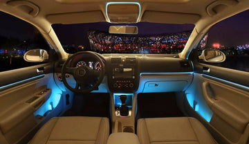 Neon Lumina Ambientala Auto 2M Albastru