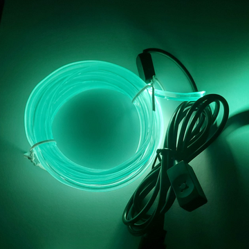 Lumini ambientale auto LED RGB, conectare USB cu telecomanda pe fir, 5 metri, BMW, AUDI, VW