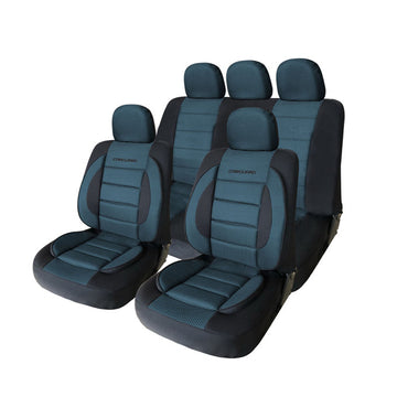 Huse universale premium pentru scaune auto albastru+negru - CARGUARD - SoareOnline