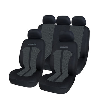 Huse universale premium pentru scaune auto gri+negru - CARGUARD - SoareOnline