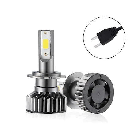 Led auto H7 super white F2 cob , 12-24V 8000lm - SoareOnline