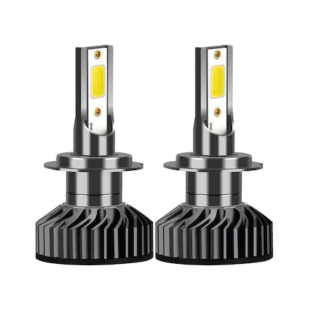 Led auto H7 super white F2 cob , 12-24V 8000lm - SoareOnline