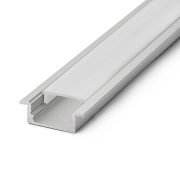 Profil  din aluminiu pt. benzi LED 1000x23x8mm